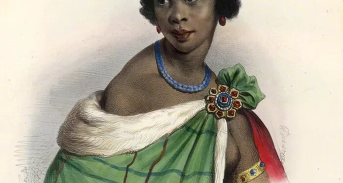 by Achille DevÈria, printed by  FranÁois Le Villain, published by  Edward Bull, published by  Edward Churton, after  Unknown artist, hand-coloured lithograph, 1830s