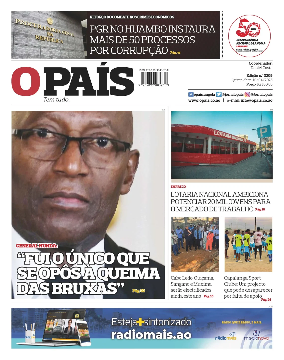 capa Edição 3209 – 10/04/2025