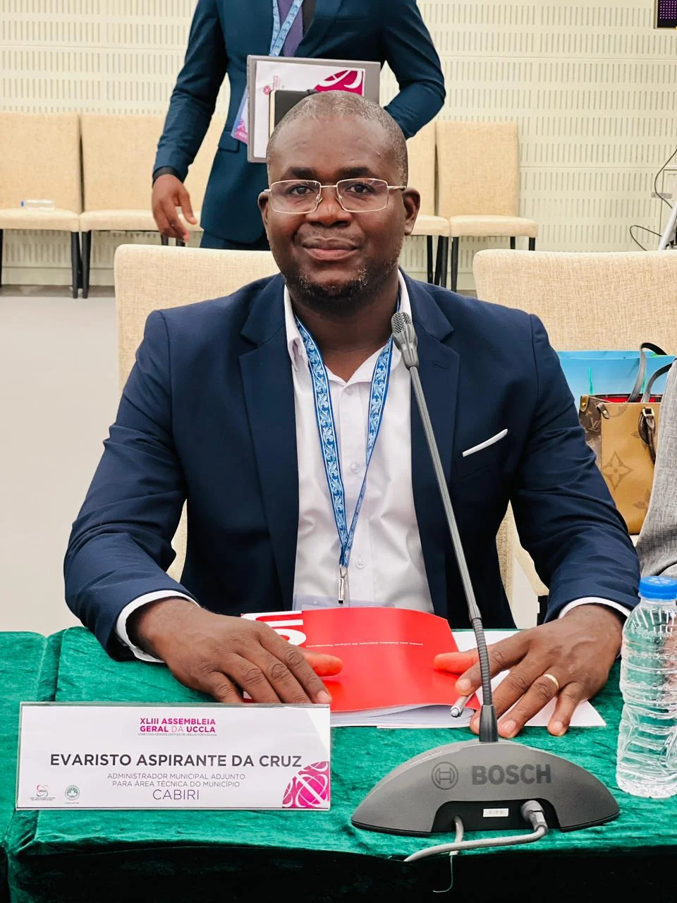 Administrador municipal adjunto do Cabiri, Evaristo da Cruz