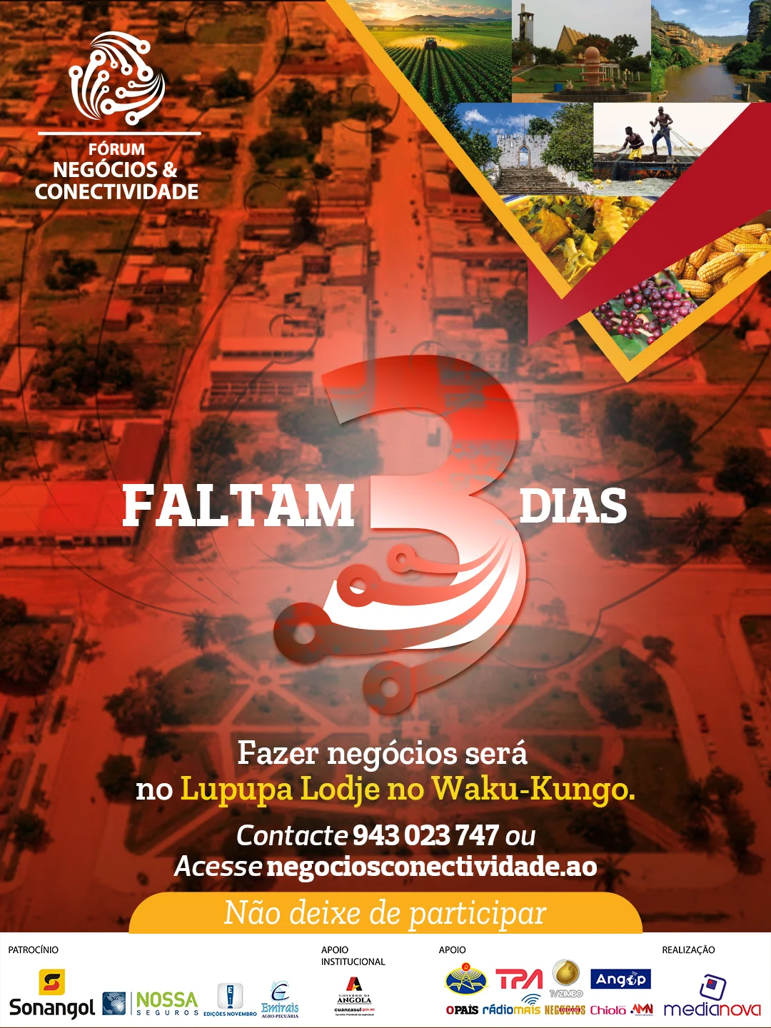 Faltam 3 dias